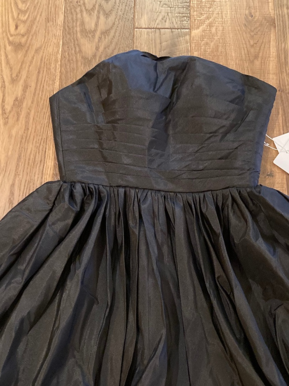 NWT WITNESS OF LOVE Dress Strapless with Puff Hem and Corset Back SZ 0 - Picture 2 of 4
